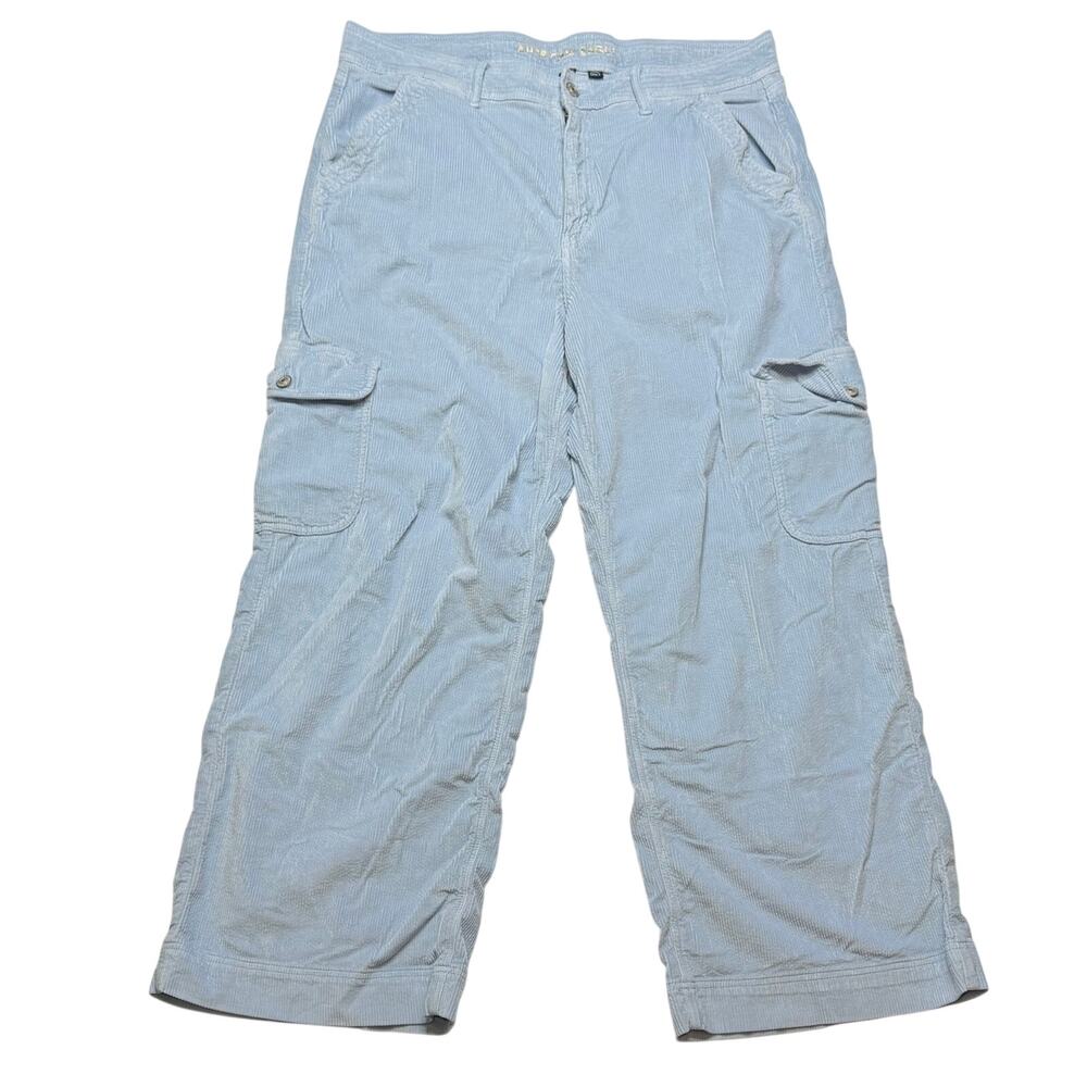 Women's American Eagle Outfitters cargo corduroy baggy skater jeans size 36x29